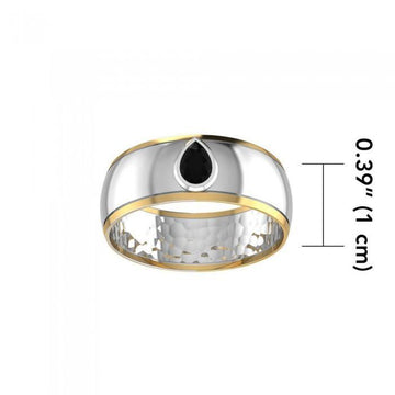 Blaque Teardrop Solitare Ring MRI477 - Jewelry